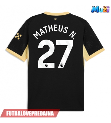 Lacne Muži Futbalové dres Manchester City Matheus Nunes #27 2026-27 Krátky Rukáv - Preč